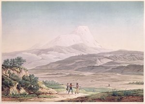 Ansicht von Cajambe, aus 